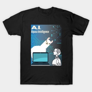 Alpaca Intelligence - Cute Alpaca T-Shirt